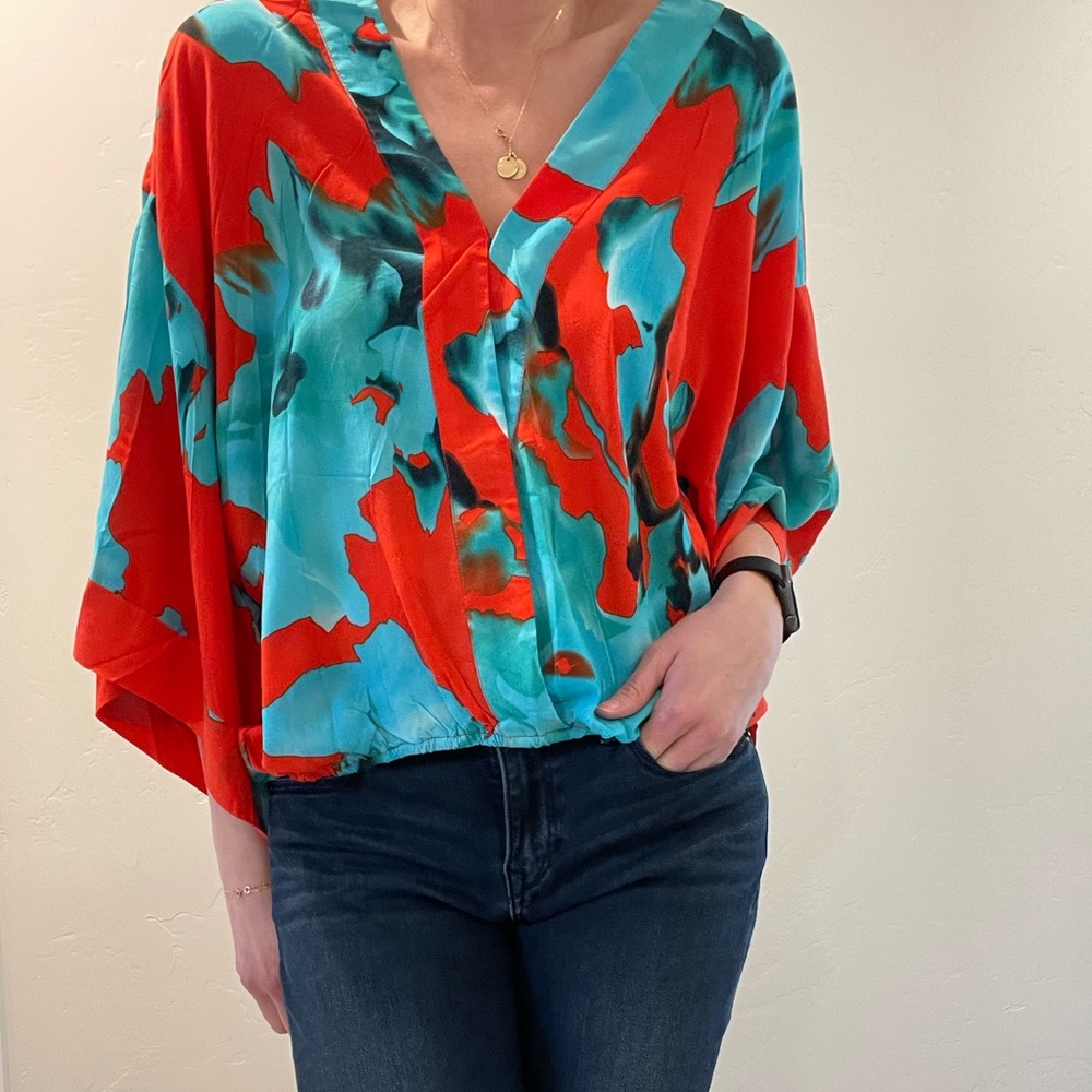 Ou the road blouse, new with tags, size small